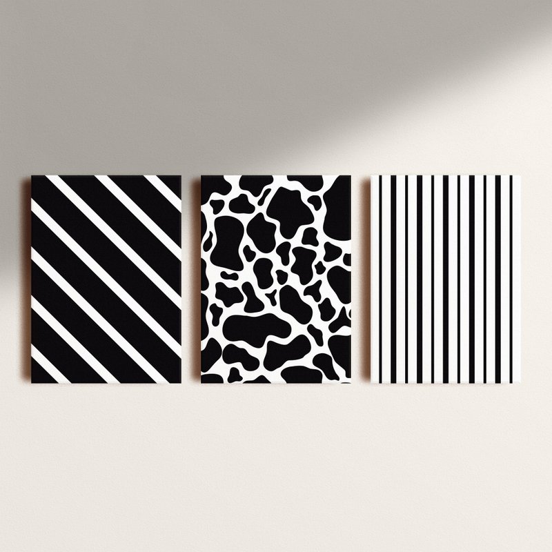 Kit: 3 Placas Decorativas Kolle Kit: 3 Placas Decorativas Kolle