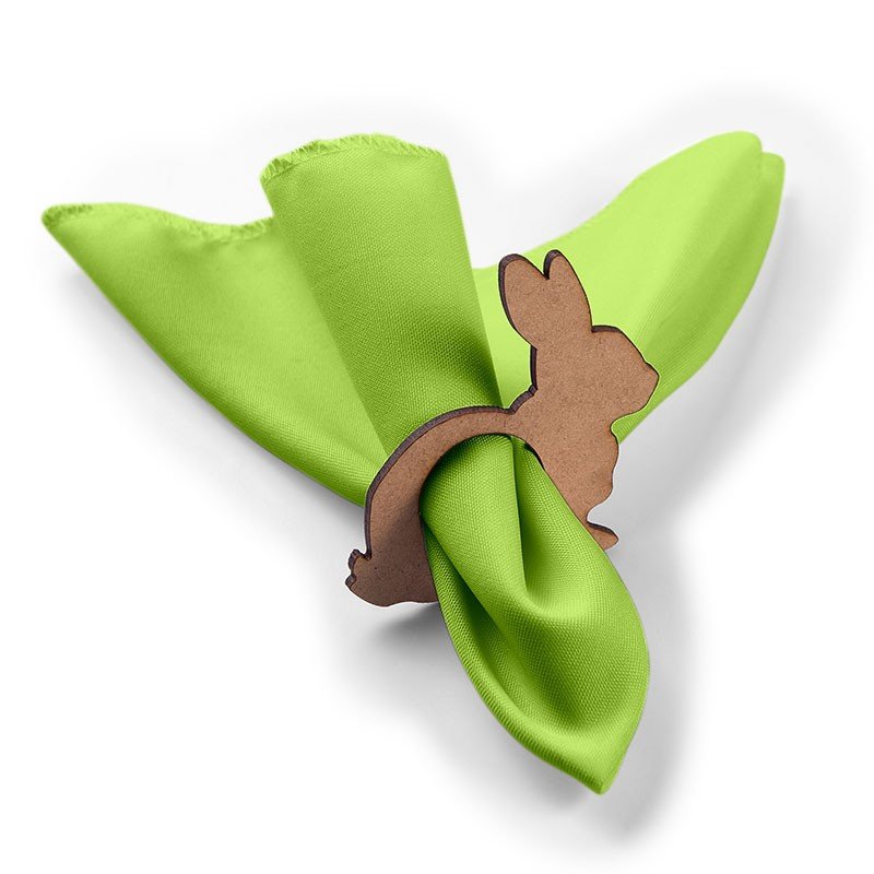 Kit: 4 Guardanapos de Tecido Verde Limão Pascoa Corpo Coelho 35×35 Kit: 4 Guardanapos de Tecido Verde Limão Pascoa Corpo Coelho 35×35