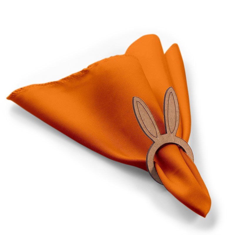 pascoa orelha coelho laranja
