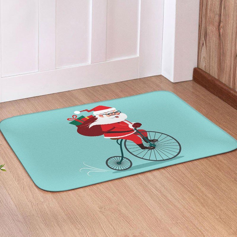 Tapete para Porta Avulso Noel Bicicleta - 40x60 Tapete para Porta Avulso Noel Bicicleta - 40x60
