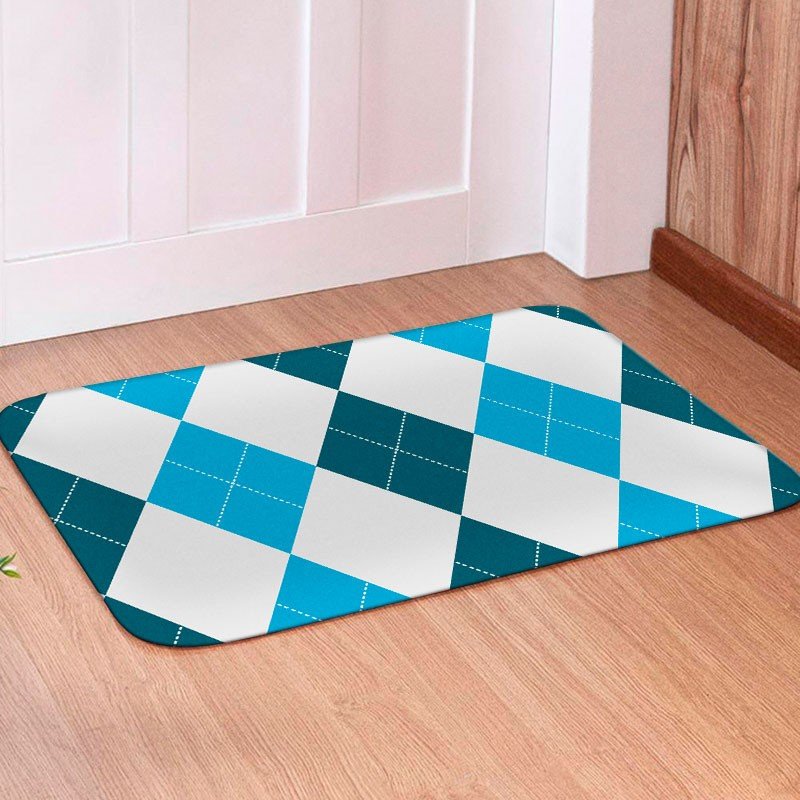 Tapete para Porta Avulso Blue Psy - 40x60 Tapete para Porta Avulso Blue Psy - 40x60