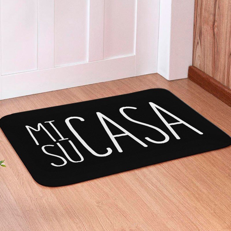 Tapete para Porta Avulso Mi Casa Su Casa - 40x60 Tapete para Porta Avulso Mi Casa Su Casa - 40x60