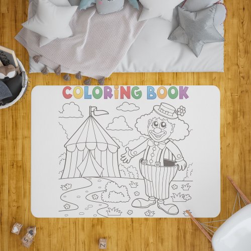 Tapete de Atividades Infantil Coloring Book - 95x130