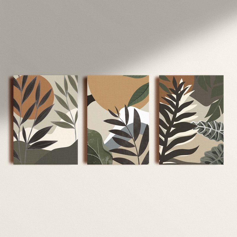 Kit: 3 Placas Decorativas New Island Kit: 3 Placas Decorativas New Island