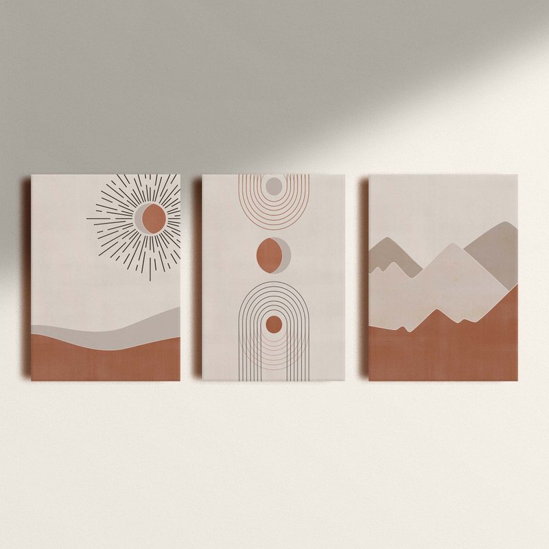 Kit: 3 Placas Decorativas Sunner Kit: 3 Placas Decorativas Sunner