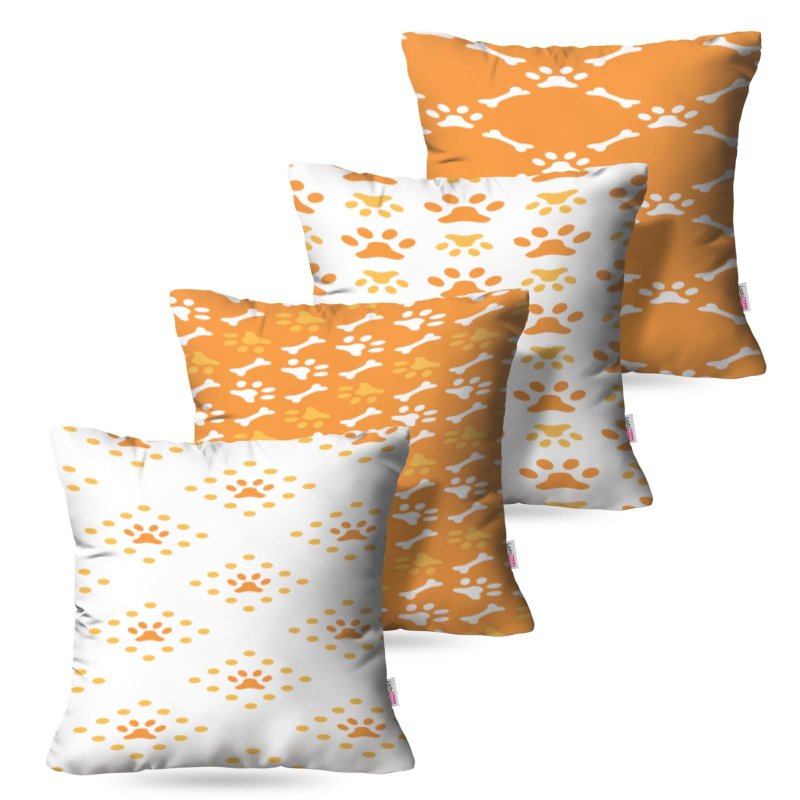 Kit: 4 Capas de Almofada Decorativas Dogg – 45×45 Kit: 4 Capas de Almofada Decorativas Dogg – 45×45