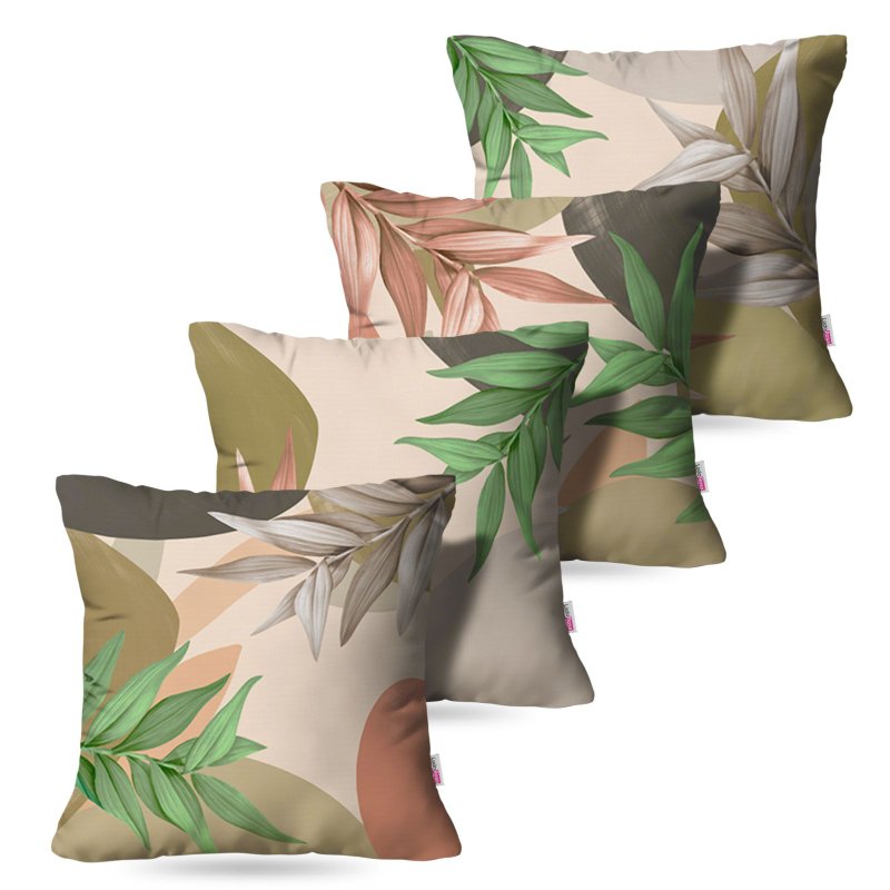 Kit: 4 Capas de Almofada Decorativas Real Island – 45×45 Kit: 4 Capas de Almofada Decorativas Real Island – 45×45
