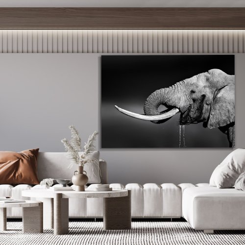 Tela Decorativa Grande Elephant Wall - 60cm x 90cm