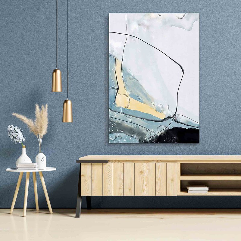 Tela Decorativa Grande Slow Ice - 60cm x 90cm Tela Decorativa Grande Slow Ice - 60cm x 90cm