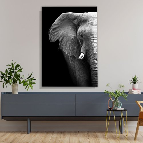 Tela Decorativa Grande Elephant - 60cm x 90cm