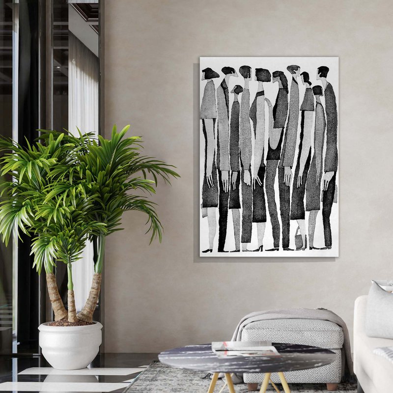 Tela Decorativa Grande Tall - 60cm x 90cm Tela Decorativa Grande Tall - 60cm x 90cm