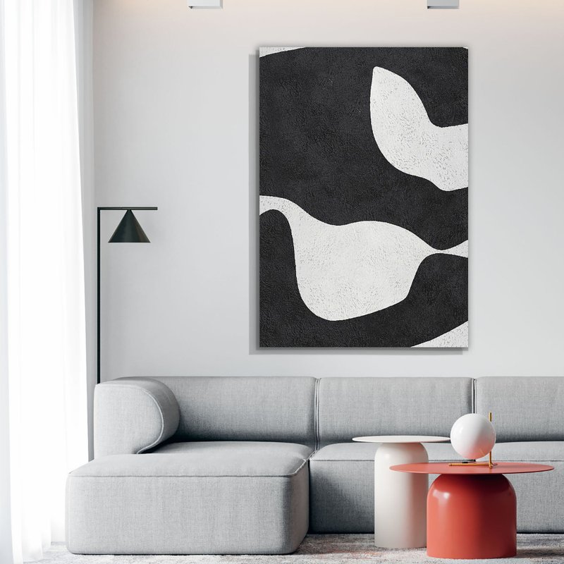 Tela Decorativa Grande The S - 60cm x 90cm Tela Decorativa Grande The S - 60cm x 90cm