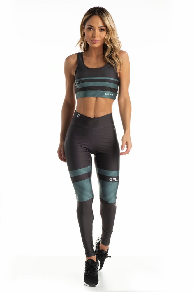 Calça Legging Green Girl Power Calça Legging Green Girl Power