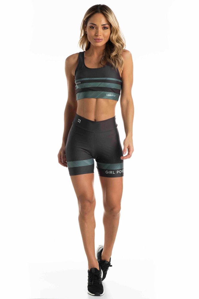 Shorts Green Girl Power Shorts Green Girl Power