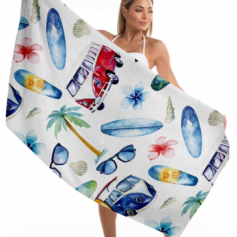 Toalha de Praia Avulsa Kombi- 135x65cm Toalha de Praia Avulsa Kombi- 135x65cm